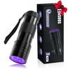 COSOOS Black Light UV Flashlight, 12 LED Handheld Black Light,