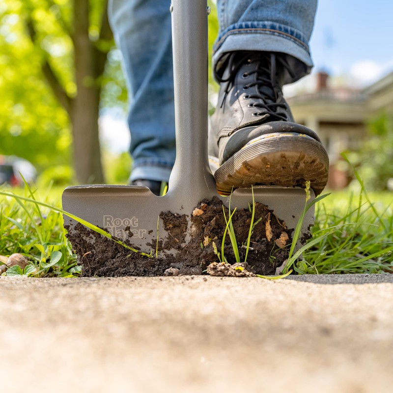 Radius Garden 22711 Root Slayer Edger, X-Large, Red