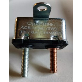 N/A *OPTIFUSE AUTO RESET CIRCUIT BREAKER ACB-H-6A 14VDC 5W W/BRACKET RV FREE SHIP