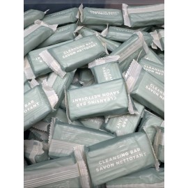 Savon Nettoyant Lot Of 20 Cleansing Bar Savon Nettoyant Soap, 0.72 Oz Each, Hotel Travel Size