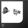 SLV End caps for 1-Phase high Voltage Track/Grey