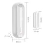 Snblzhef Smart WiFi Door and Window Alarm Sensor with Open/Close