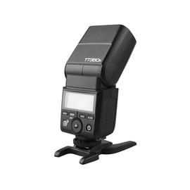 Godox Blitzgerät TT350N Systemblitzgerät für Nikon Kameras, Schwarz