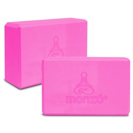 MONZÓ| Bloques de Yoga | 2 Bloques de Yoga | 2 Yoga Block | Yoga| Pilates | 2Bloque de Yoga | 2 Accesorios Yoga | Accesorios yoga |