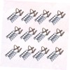 Beavorty 15pcs Reusable Metal Nail Mold Tips for Nail Art