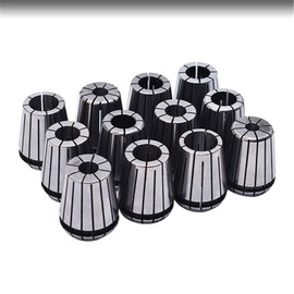 Super Precision 12 PCS 1/8"-3/4" ER32 ER-32 Collets Set With 9/16 5/8 11/16