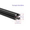 4pcs 300mm Aluminum Extruded 4 Holes T Slit Aluminum Profile