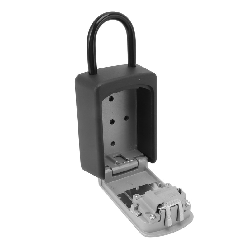 Key Lock Box Large Capacity Wall Mounted Resettable 4 Digit