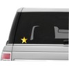 Vinyl Junkie Graphics Custom Star Stickers (Gold)