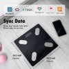 NUTRI FIT Digital Weighing Scale with BMI for Body Weight