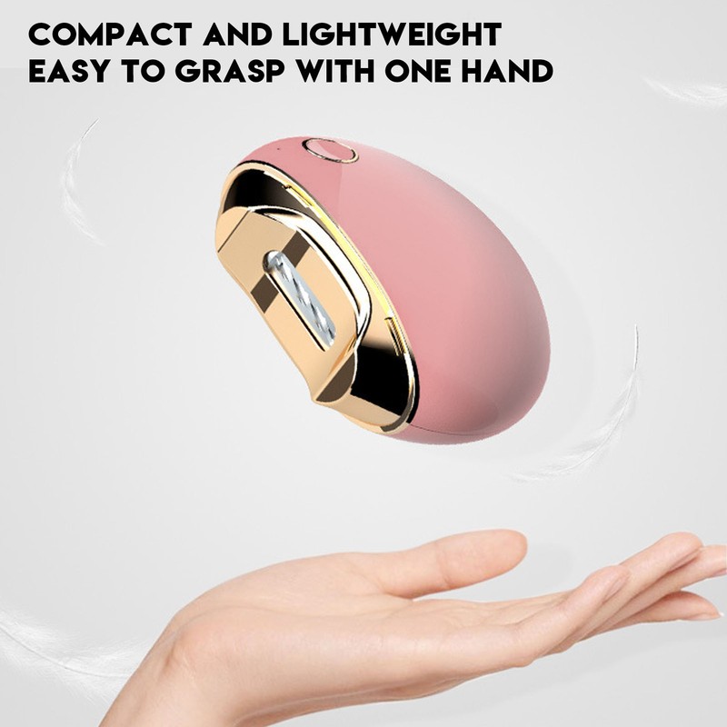 Electric Nail Clipper Safe Prevent Splatter File Function Small Automatic