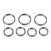 Tyenaza Ring Sizer Measuring Tool, Portable Exquisite Polishing Stainless Steel
