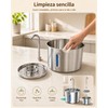 Fuente de Agua para Gato de 2.2L, 6 Filtros Bebedero