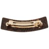 France Luxe Large Rectangle Barrette - Mojave