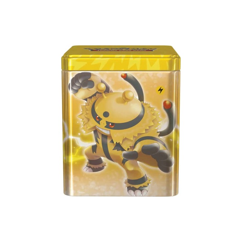 Pokemon TCG: Lightning Stacking Tin (3 Booster Packs & Coin)