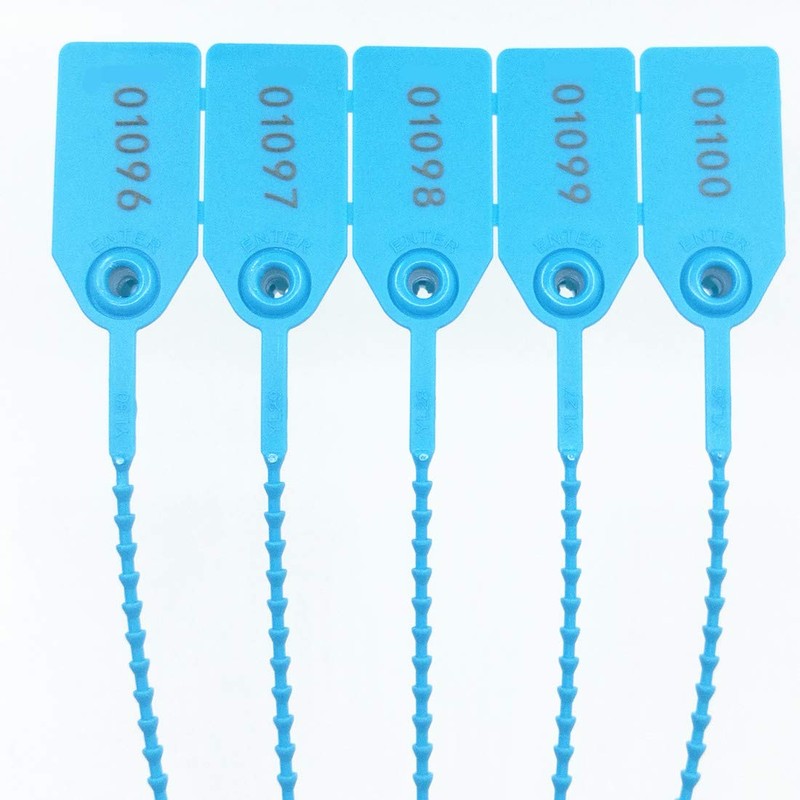 Etiquetas de envío de plástico Pull-Tite de 250 mm con