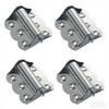 Adjustable Screen Door Hinge Sdjdhej 4Pcs Tri Clamp Stainless Steel