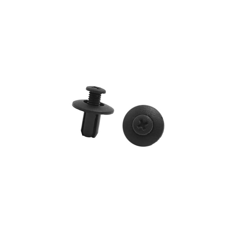 TUCKBOLD 20PCS Interior Push in Expanding Screw Plastic Rivets for