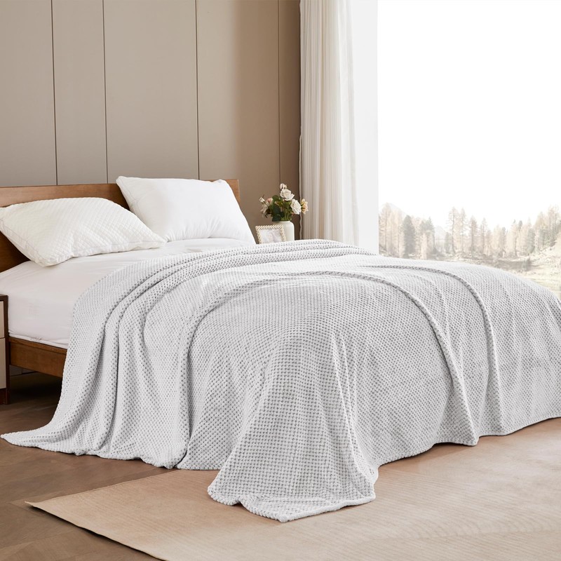 Exclusivo Mezcla Extra Large Fleece Throw Blanket, 127x178 CM Soft