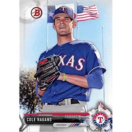 Cole Ragans baseball card rookie (Texas Rangers) 2017 Topps Bowman #BD35