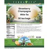 Strawberry Champagne White Tea (50 tea bags, ZIN: 538709)