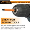 Pozidriv Bit Set, LATTOOK 5-Piece PZ2 Pozi Bit Set, Magnetic