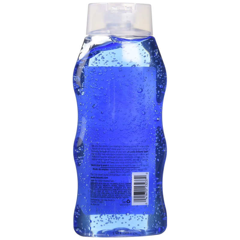 LA Looks Gel #10 Extreme Sport Tri-Active Hold, Blue, 20