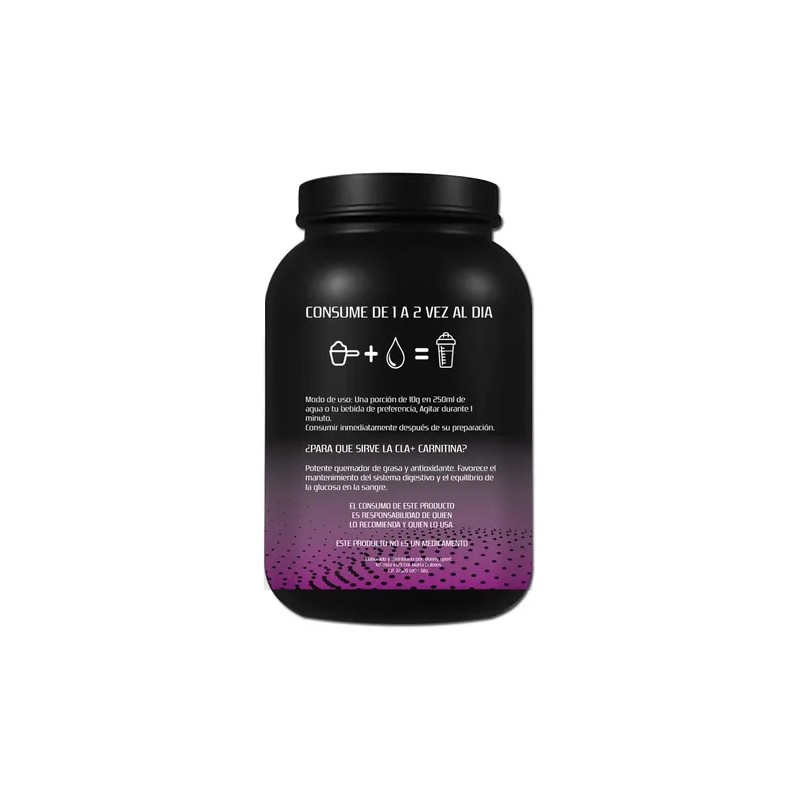Fast Protein Cla + Carnitina 1kg 100 Servs