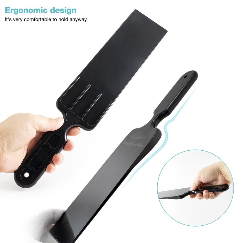 Gomake Window Tint Tools Bulldozer Squeegee Scrubber Paddle Squeegee Long