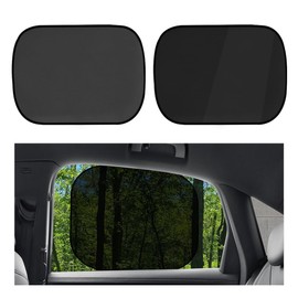 povtii 2 PCS Car Window Shade, 17.3"×14.4" Vehicle Sunshade Protector for Side and Rear Window, Automotive Sun Protection Your Child from UV and Sun Glare, Car Accessories