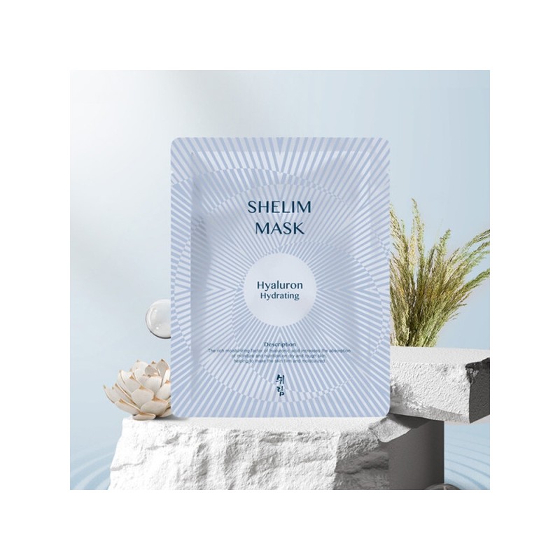 (30 sheets) Shirim Hyaluronic Hydrating Mask Pack / Wrinkle Improvement