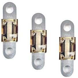 MIDI/AMI Fuse | Bolt On/Down Type | 70 AMP | AUTO MARINE | Stud Mount | 3 PACK