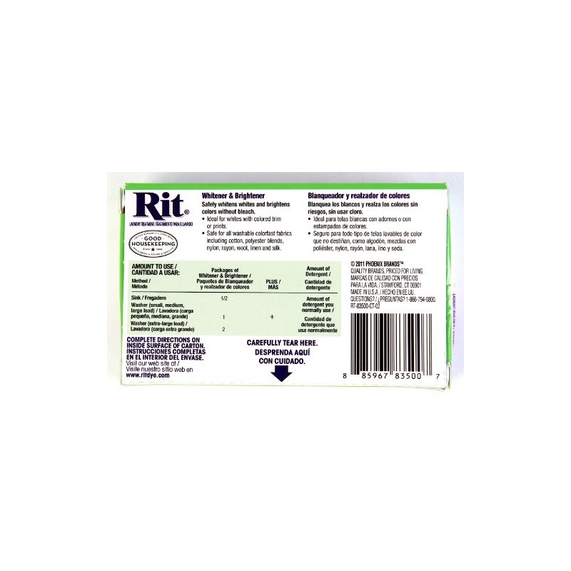 Nakoma Rit Dye Powder-Whitener & Brightener 1oz
