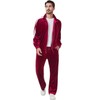 Ragelion Mens Tracksuit 2 Piece Velour Sweatsuit for Men Casual