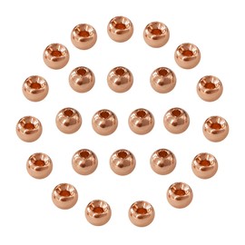 EUPHENG Fly Tying Beads 25 PC Tungsten Fly Tying Beads Head for Nymph Fishing Materials 12 Colors / 27 Sizes