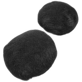 OATIPHO 2 pcs Decorative Fake Hair Bun Extensions Updo Hairpieces for Hair Padding for Volume Soft Comfortable for Weddings Parties Daily Wear