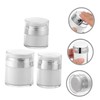 WOONEKY 3pcs Portable Cosmetic Sample Boxes Cream Bottles for Travel