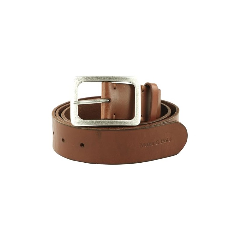 Marc O'Polo Erica Leather Belt, Classic Cognac