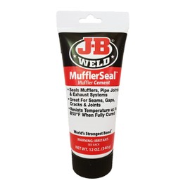J-B Weld MufflerSeal Muffler Cement Plastic Tube 12 oz., Model Number: 37912