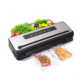 Brigii Vacuum Sealer for Airtight Food Storage and Sous Vide, Automatic Food Sealer