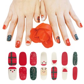 IRIWA Christmas Cape with Hat Poncho, Santa Claus Cosplay Costume, Christmas Party, Costume, Nail Sticker Set, Adults and Children, Available in 4 Sizes (S - 31.5 inches (80 cm)