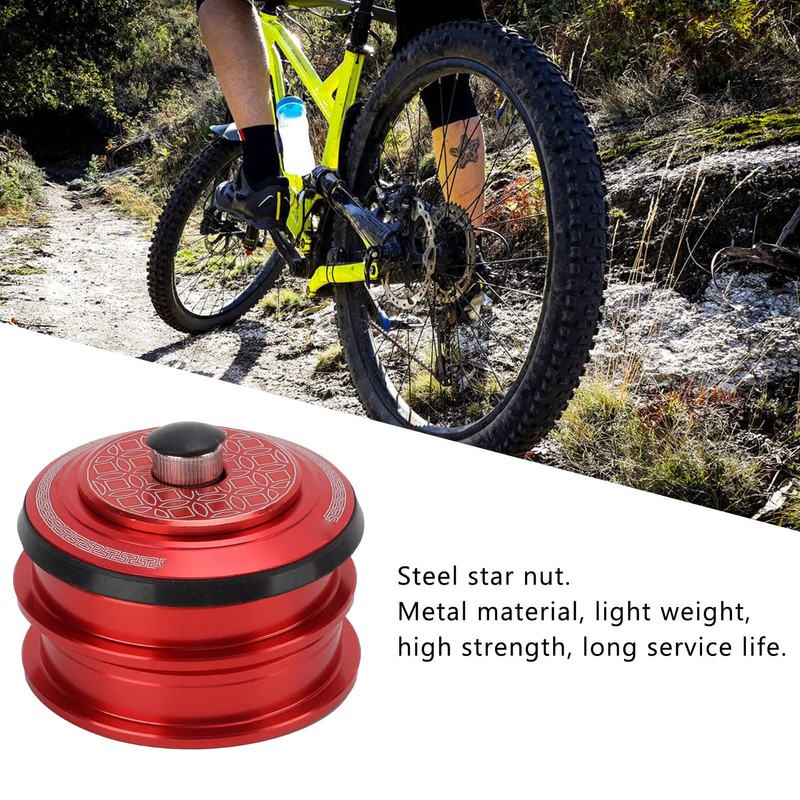BuyWeek Bicycle Headset 44 mm Bicycle Headset Double Bearing Bicycle