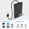 GINTOOYUN 2.5 Inch HDD SDD Enclosure USB 3.0 Ultraspeed External