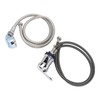 Shampoo Bowl Faucet 70cm Pipe 120cm Soft Hose Shampoo Bed
