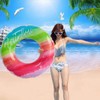 HappyHome Float Ring for Children, Adults, Rainbow, Kids, Float, Rainbow,