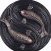 oliruim Feng Shui Decor Fish Statue, Modern Art Koi Fish