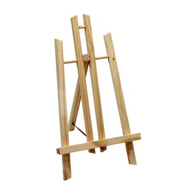 Paintersisters Tischstaffelei 30 cm hoch, Display-Staffelei, Deko-Ständer, Bildhalter, Sitzstaffelei