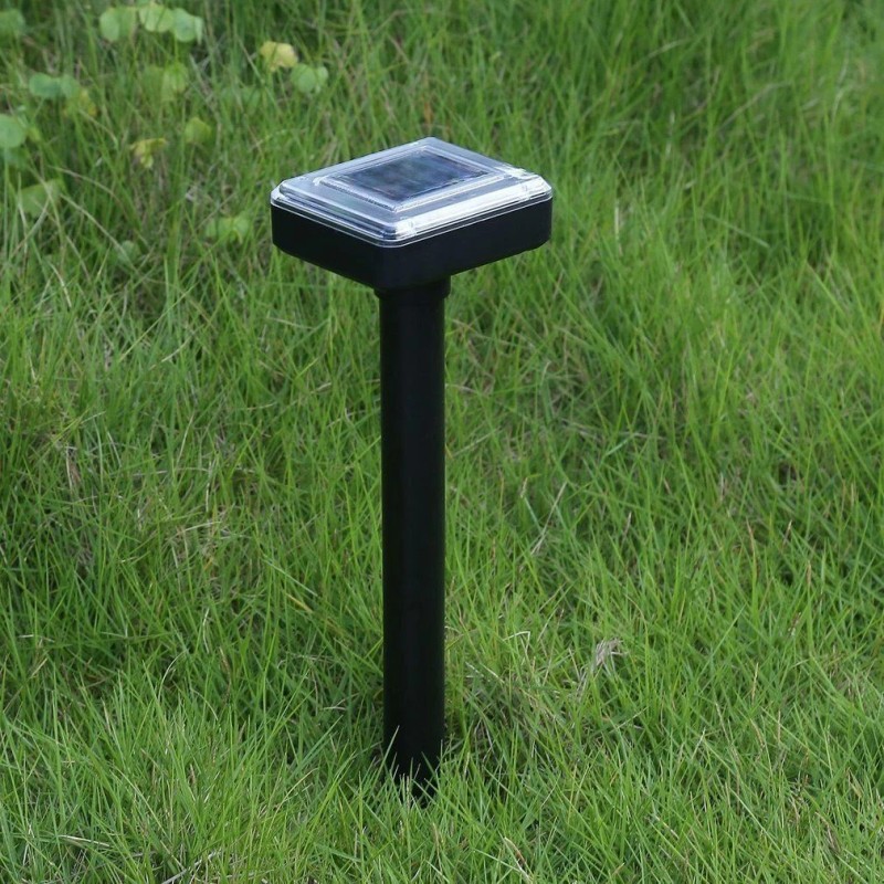 RELIGHTABLE LOT2~24 Solar Powered Ultrasonic Sonic Mouse Mole Pest Rodent