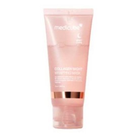 Medicube Collagen Night Wrapping Mask 75ml 2pcs Skin Moisturizing Skin Elasticity / 메디큐브 콜라겐 나이트 랩핑 마스크 75ml 2개 피부보습 피부탄력