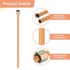 sourcing map Air Compressor Exhaust Tube, 3/8" Thread Dia 8"
